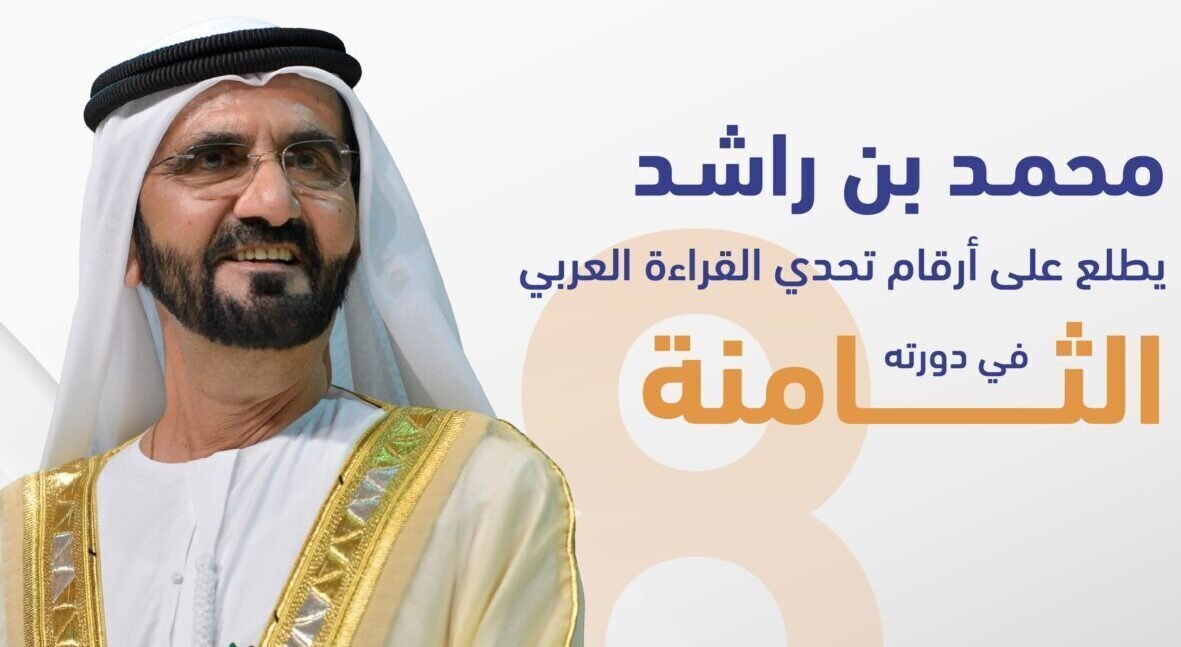 محمد بن راشد يطلع على أرقام تحدي القراءة العربي في دورته الثامنة 1 محمد بن راشد يطلع على أرقام تحدي القراءة العربي في دورته الثامنة