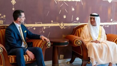 حاكم رأس الخيمة يستقبل قنصل عام كندا