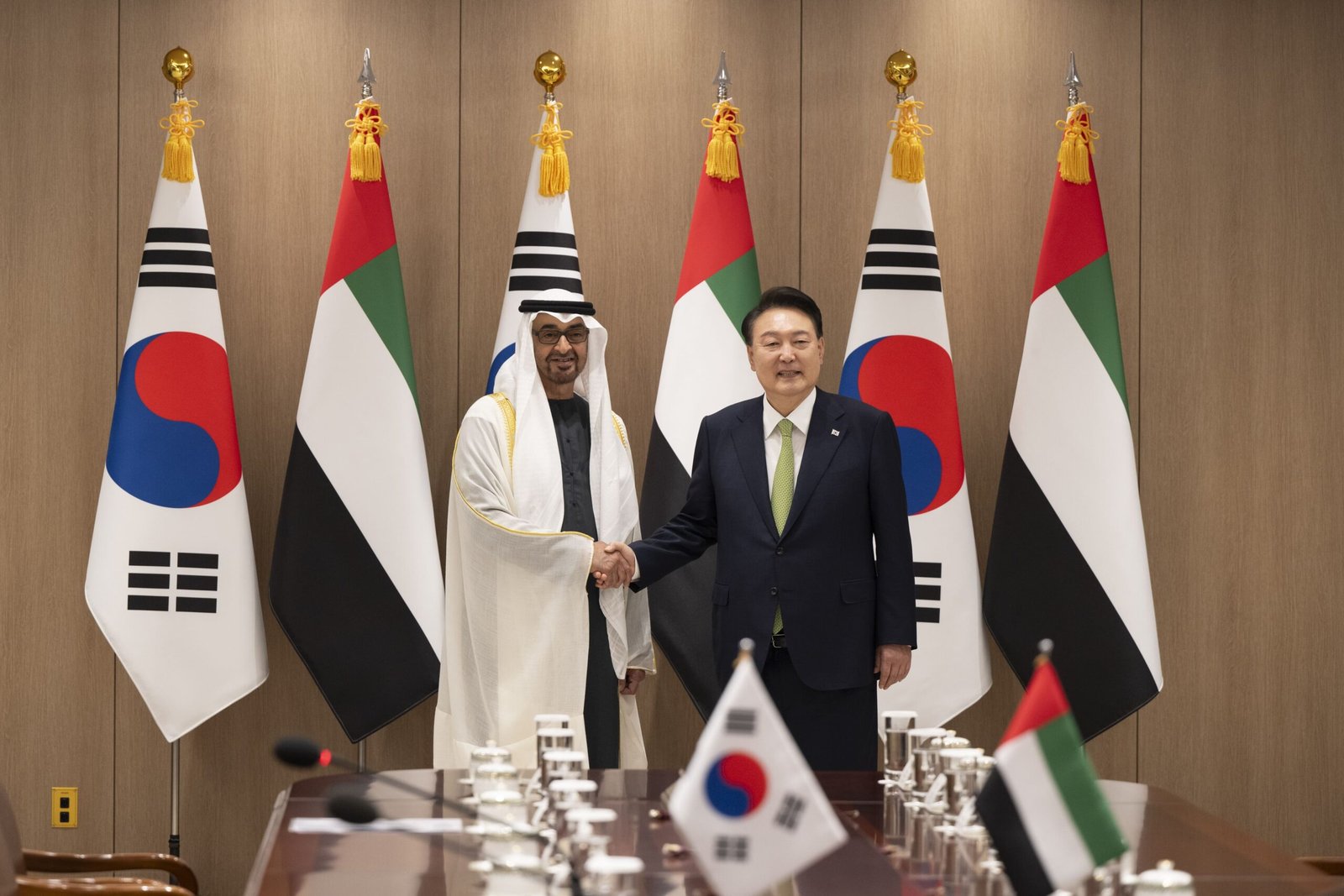 رئيس الدولة والرئيس الكوري يبحثان في سيؤول تعزيز الشراكة الاستراتيجية الخاصة بين البلدين 1 رئيس الدولة والرئيس الكوري يبحثان في سيؤول تعزيز الشراكة الاستراتيجية الخاصة بين البلدين