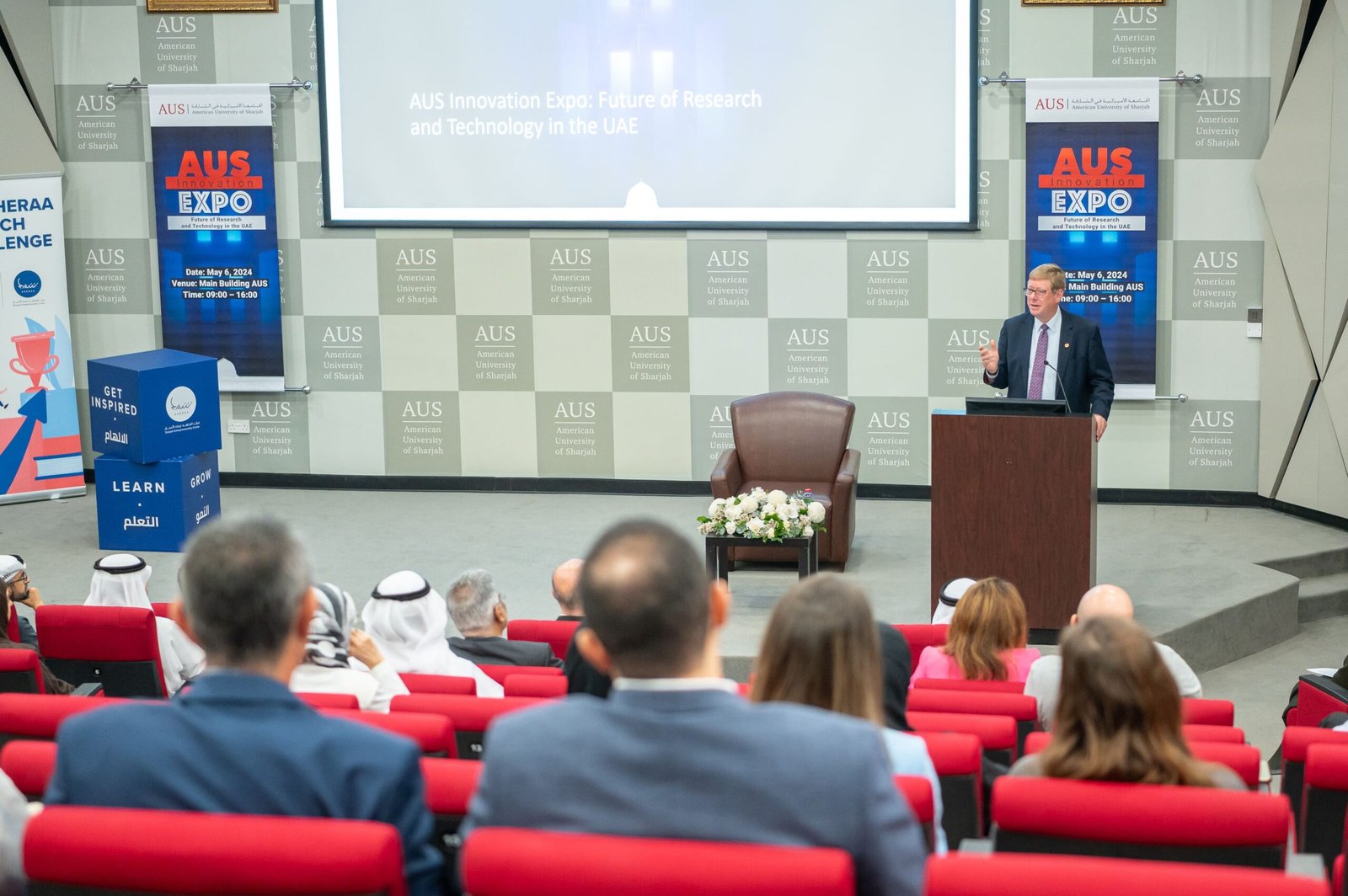 أمريكية الشارقة تطلق ثلاثة مراكز بحثية جديدة 1 أمريكية الشارقة تطلق ثلاثة مراكز بحثية جديدة