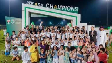 نادي الإمارات يحتفل بتتويج فريقي 14 و 11 عاماً ببطولة اتحاد الإمارات لكرة القدم للمراحل السنية “ب”
