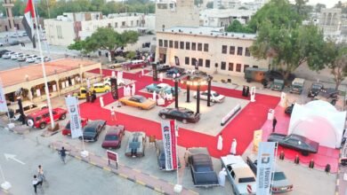 4000 زائر لملتقى السيارات الكلاسيكية في رأس الخيمة