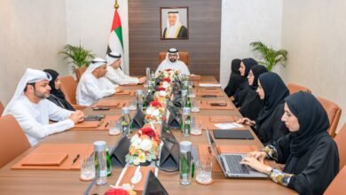 محمد الشرقي يلتقي مدير عام بلدية الفجيرة ويطلع على مشاريعها التطويرية والخدمية