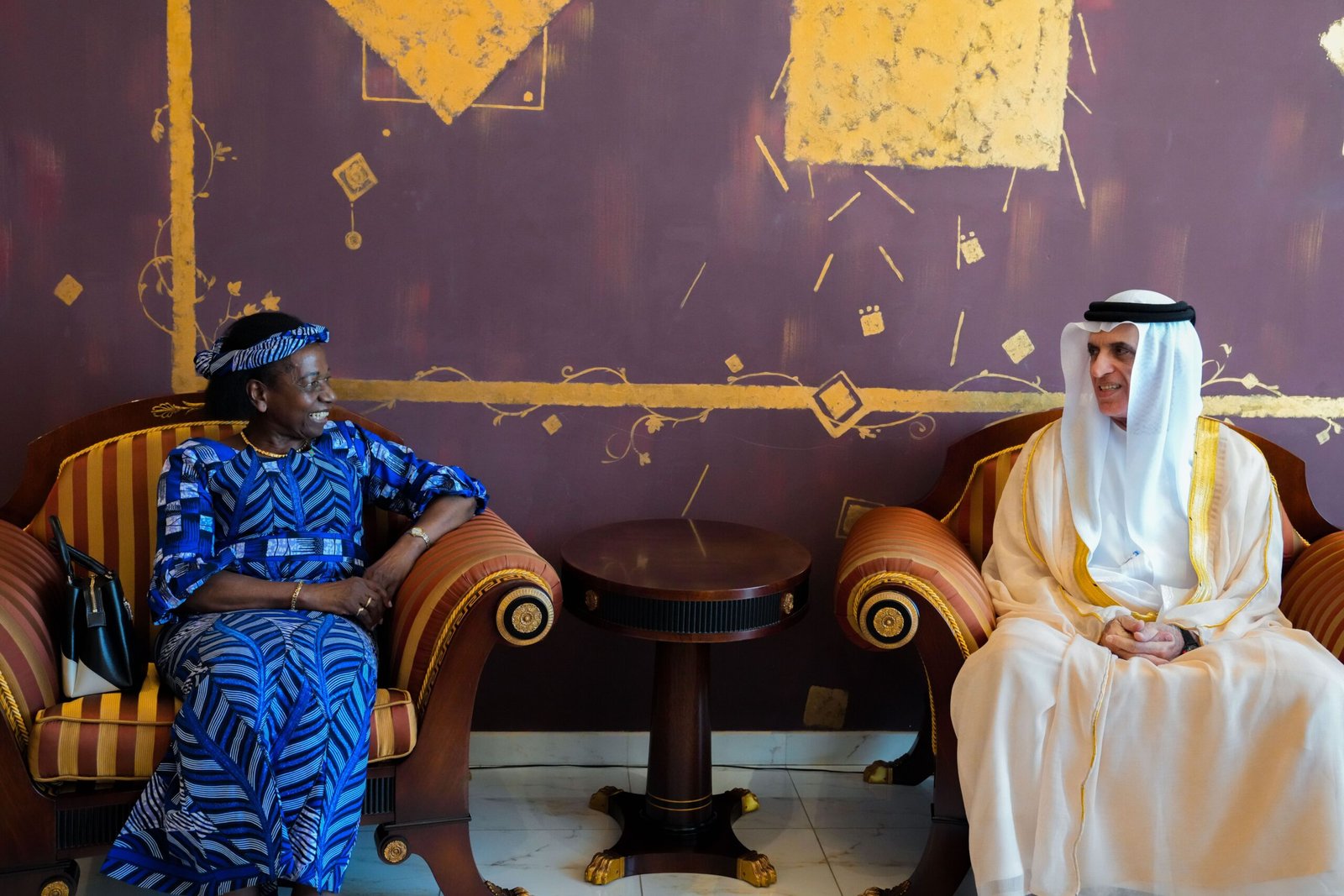 سعود بن صقر يستقبل سفيرة الكونغو الديموقراطية 1 سعود بن صقر يستقبل سفيرة الكونغو الديموقراطية
