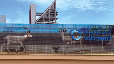 شركة «تبريد» تكشف عن جدارية فنية تجسِّد الطبيعة الإماراتية في محطتها في جزيرة الماريه