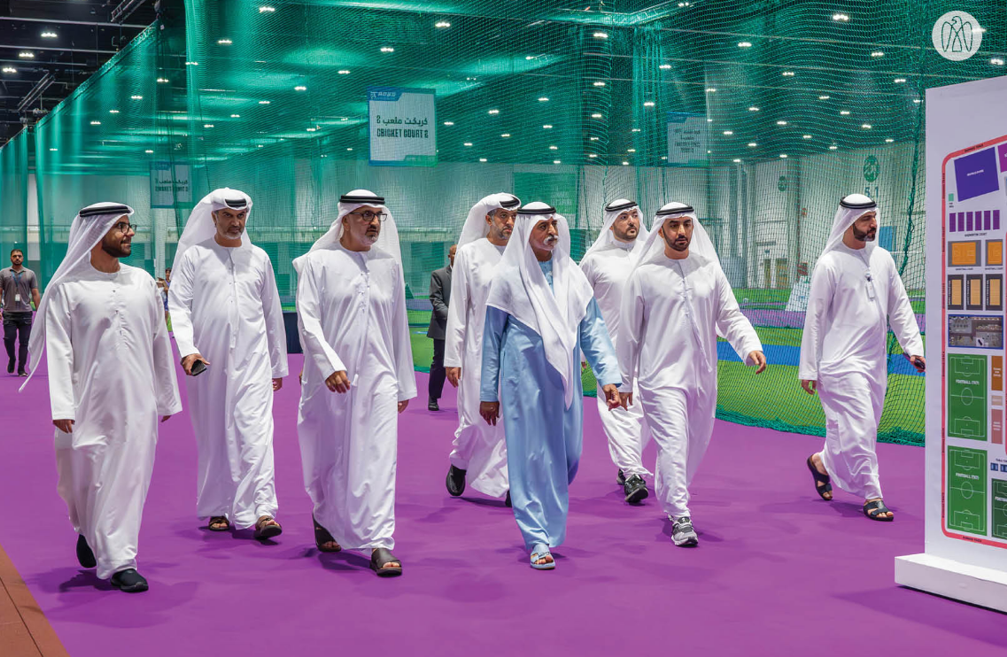 نهيان بن مبارك يزور فعاليات صيف أبوظبي الرياضي 2024 1 نهيان بن مبارك يزور فعاليات صيف أبوظبي الرياضي 2024
