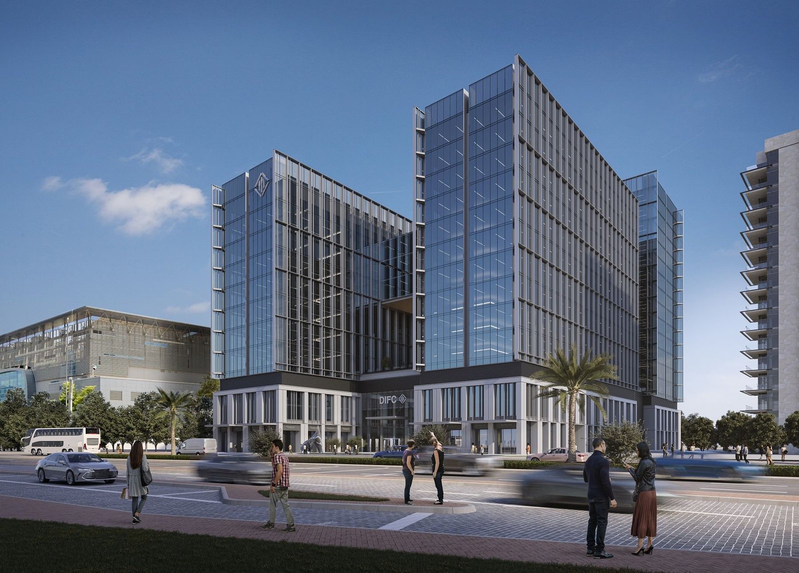 "دبي المالي العالمي" يضع حجر الأساس للمبنى التجاري الجديد "DIFC Square" 1 "دبي المالي العالمي" يضع حجر الأساس للمبنى التجاري الجديد "DIFC Square"