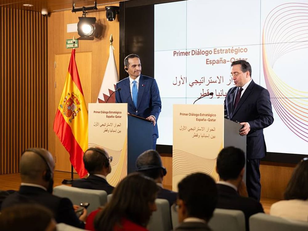 قطر وإسبانيا تدعوان إلى وقف فوري ودائم لإطلاق النار في غزة 1 قطر وإسبانيا تدعوان إلى وقف فوري ودائم لإطلاق النار في غزة