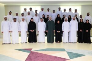 خالد بن محمد بن زايد يلتقي عددا من الطلبة الإماراتيين المبتعثين ضمن برنامج خطوة