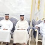 سلطان بن احمد القاسمي يعزي في وفاة الشيخة نوره بنت سعيد القاسمي