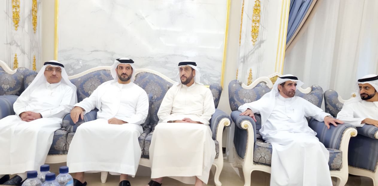 سلطان بن احمد القاسمي يعزي في وفاة الشيخة نوره بنت سعيد القاسمي 1 سلطان بن احمد القاسمي يعزي في وفاة الشيخة نوره بنت سعيد القاسمي