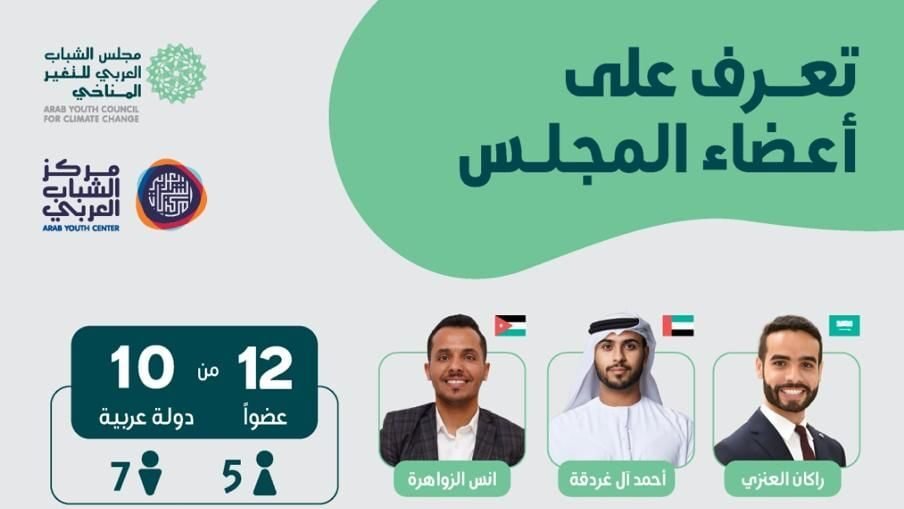 الدورة الثانية لمجلس الشباب العربي للتغير المناخي تباشر أعمالها 1 الدورة الثانية لمجلس الشباب العربي للتغير المناخي تباشر أعمالها