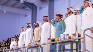عمار بن حميد يشهد حفل تخريج طلبة "شرطة المستقبل"