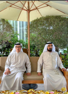 محمد بن راشد يلتقي منصور بن زايد ويبحث معه أهم التوجهات الحكومية الاتحادية القادمة