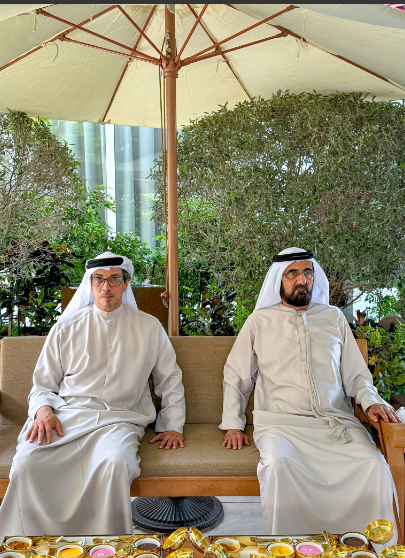 محمد بن راشد يلتقي منصور بن زايد ويبحث معه أهم التوجهات الحكومية الاتحادية القادمة 1 محمد بن راشد يلتقي منصور بن زايد ويبحث معه أهم التوجهات الحكومية الاتحادية القادمة