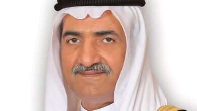 حاكم الفجيرة يعزي أمير الكويت بوفاة الشيخة سهيرة الأحمد