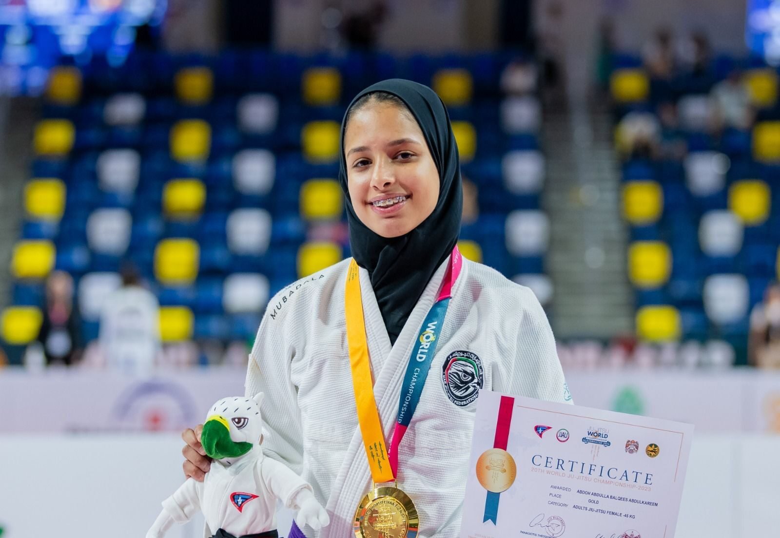 بطلة إماراتية في الجوجيتسو: أستعد لتحد كبير غدا في "أبوظبي إكستريم" 1 بطلة إماراتية في الجوجيتسو: أستعد لتحد كبير غدا في "أبوظبي إكستريم"