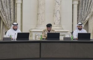 عبدالله بن سالم القاسمي يترأس اجتماع المجلس التنفيذي