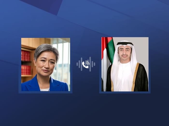 عبدالله بن زايد ووزيرة خارجية أستراليا يبحثان هاتفيًا العلاقات الثنائية والتطورات في المنطقة 1 عبدالله بن زايد ووزيرة خارجية أستراليا يبحثان هاتفيًا العلاقات الثنائية والتطورات في المنطقة
