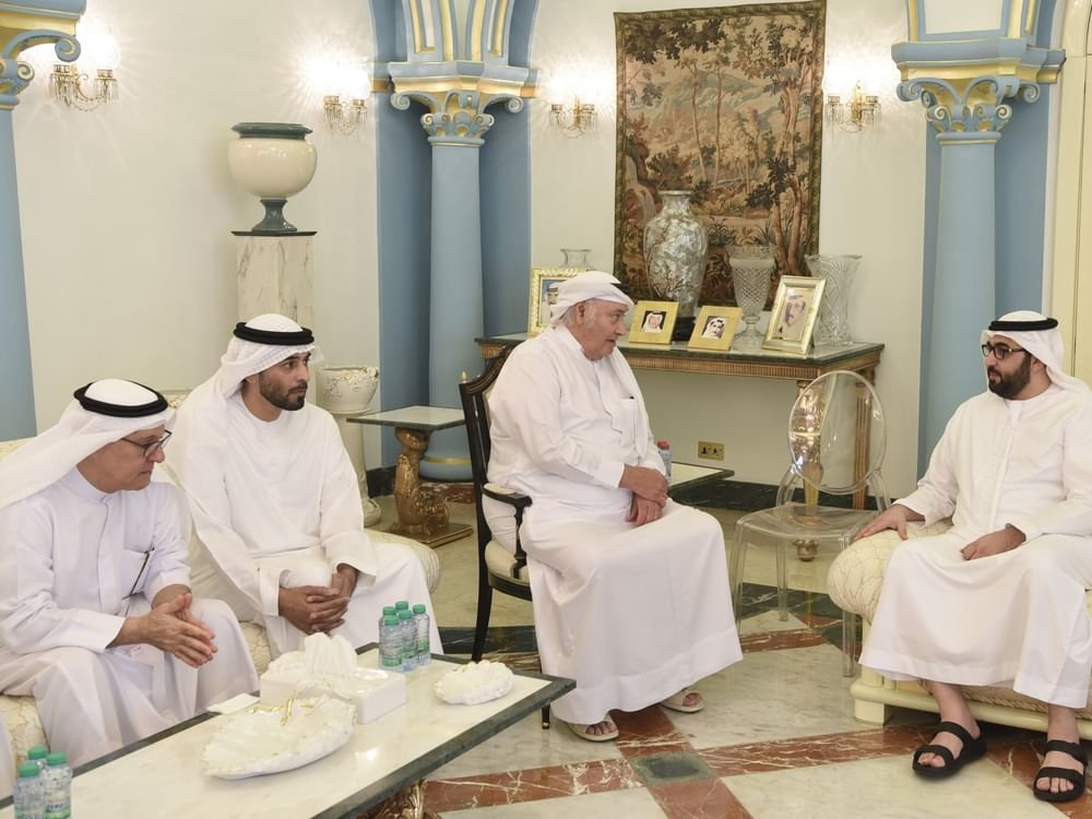 ولي عهد أم القيوين يعزي فى وفاة موزة محمد عبد الله الموسى 1 ولي عهد أم القيوين يعزي فى وفاة موزة محمد عبد الله الموسى