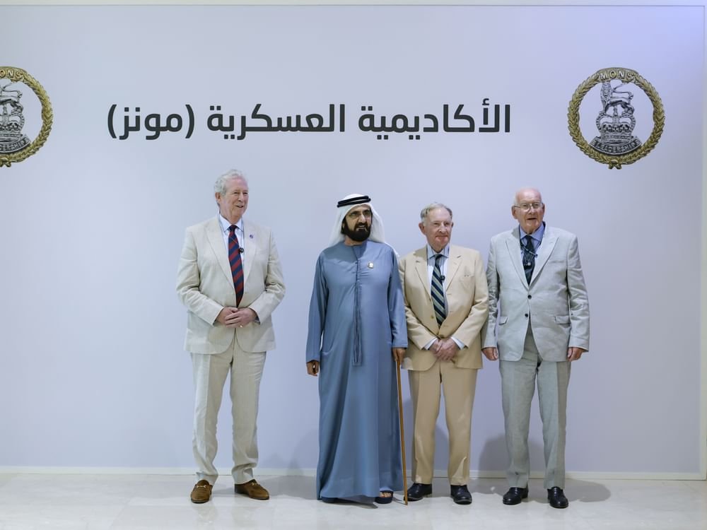 إطلاق فيلم وثائقي يضيء على جوانب من فترة تدريب محمد بن راشد في كلية مونز 1 إطلاق فيلم وثائقي يضيء على جوانب من فترة تدريب محمد بن راشد في كلية مونز