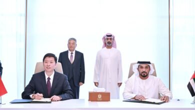 عمار بن حميد يستقبل عضو اللجنة السياسية الوطنية للحزب الحاكم في الصين