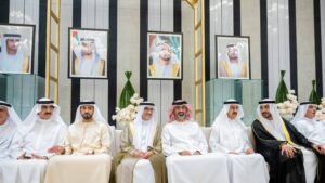 عمار النعيمي يحضر أفراح الفلاسي والسويدي في دبي