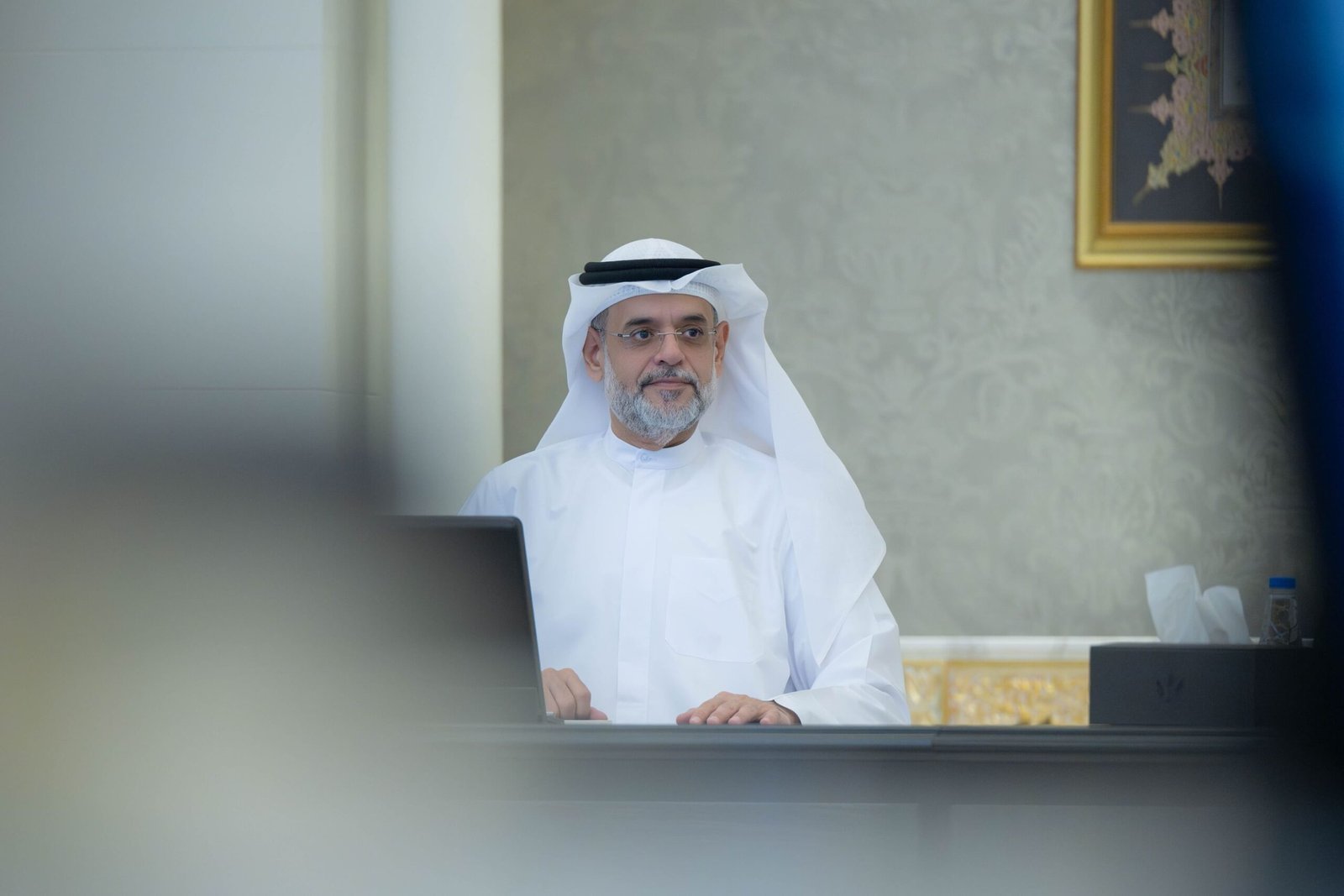 ولي عهد الشارقة يترأس اجتماع المجلس التنفيذي 1 ولي عهد الشارقة يترأس اجتماع المجلس التنفيذي