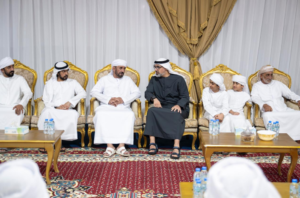 ولي عهد أبوظبي يُقدم واجب العزاء في شهداء الوطن