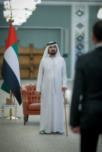 أمام محمد بن راشد... خمسة مفتشين قضائيين جُدد يؤدون اليمين القانونية