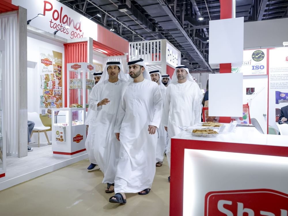 منصور بن محمد يفتتح ثلاثة من أبرز المعارض المتخصصة بقطاع الغذاء على مستوى الشرق الأوسط 1 منصور بن محمد يفتتح ثلاثة من أبرز المعارض المتخصصة بقطاع الغذاء على مستوى الشرق الأوسط