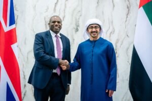بيان مشترك عقب اجتماع سمو الشيخ عبد الله بن زايد ووزير خارجية المملكة المتحدة