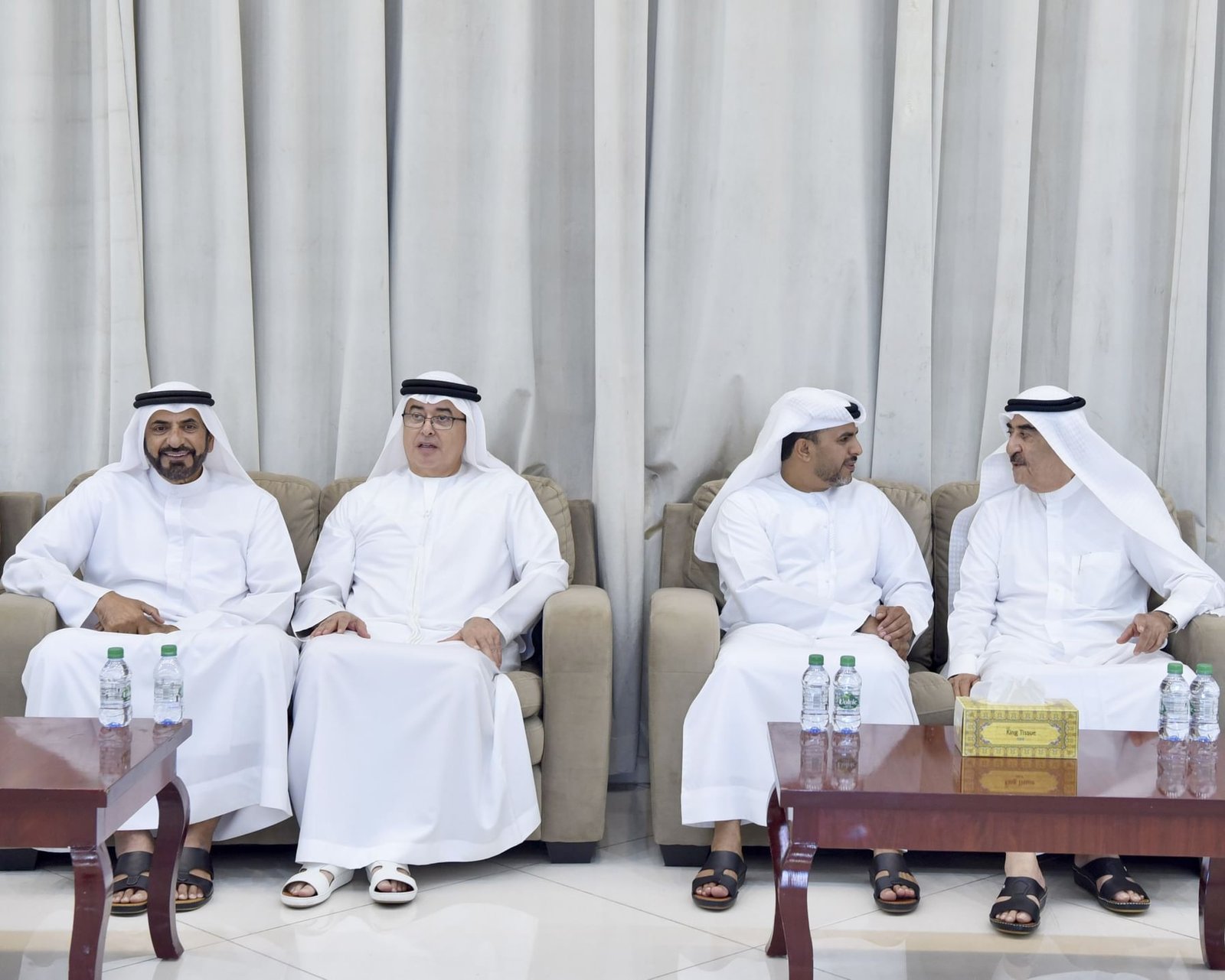 حاكم أم القيوين يتقبل تعازي وزير العدل فى وفاة الشيخ عبدالله بن أحمد المعلا 1 حاكم أم القيوين يتقبل تعازي وزير العدل فى وفاة الشيخ عبدالله بن أحمد المعلا