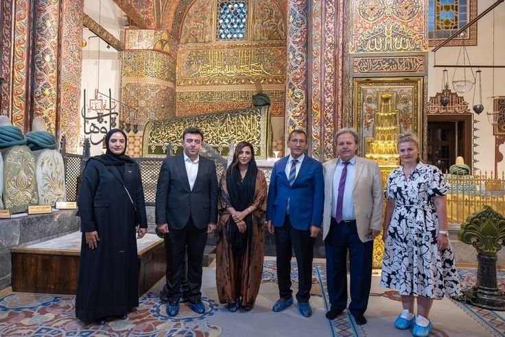 بدور القاسمي تزور متحف "مولانا" في مدينة قونيا التركية 1 بدور القاسمي تزور متحف "مولانا" في مدينة قونيا التركية