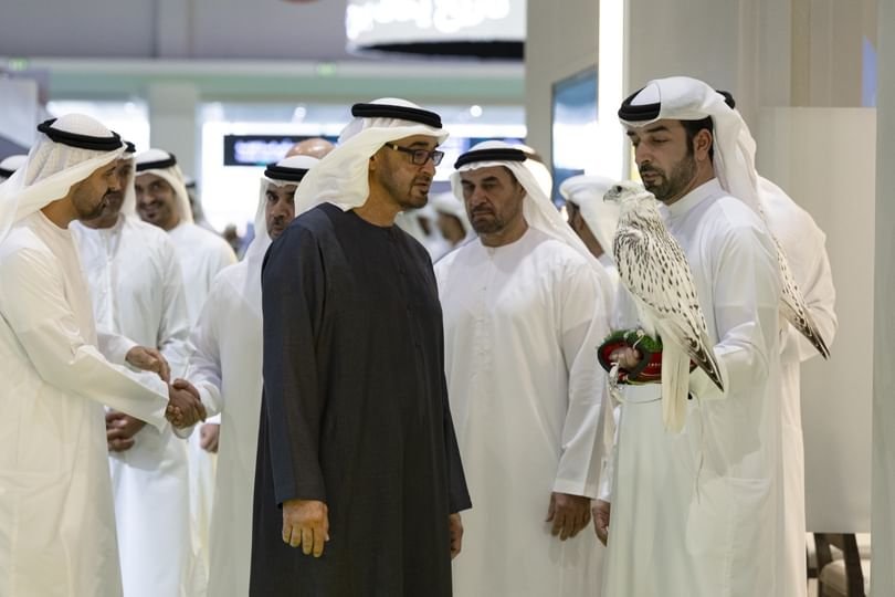 رئيس الدولة يزور فعاليات الدورة الـ 21 لمعرض أبوظبي الدولي للصيد والفروسية 1 رئيس الدولة يزور فعاليات الدورة الـ 21 لمعرض أبوظبي الدولي للصيد والفروسية