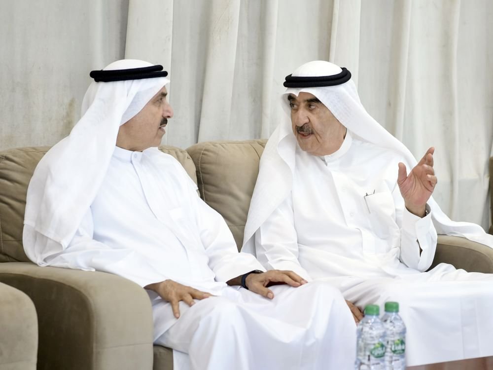 حاكم أم القيوين يتقبل تعازى رئيس المجلس الوطنى الاتحادى فى وفاة عبدالله بن أحمد المعلا 1 حاكم أم القيوين يتقبل تعازى رئيس المجلس الوطنى الاتحادى فى وفاة عبدالله بن أحمد المعلا