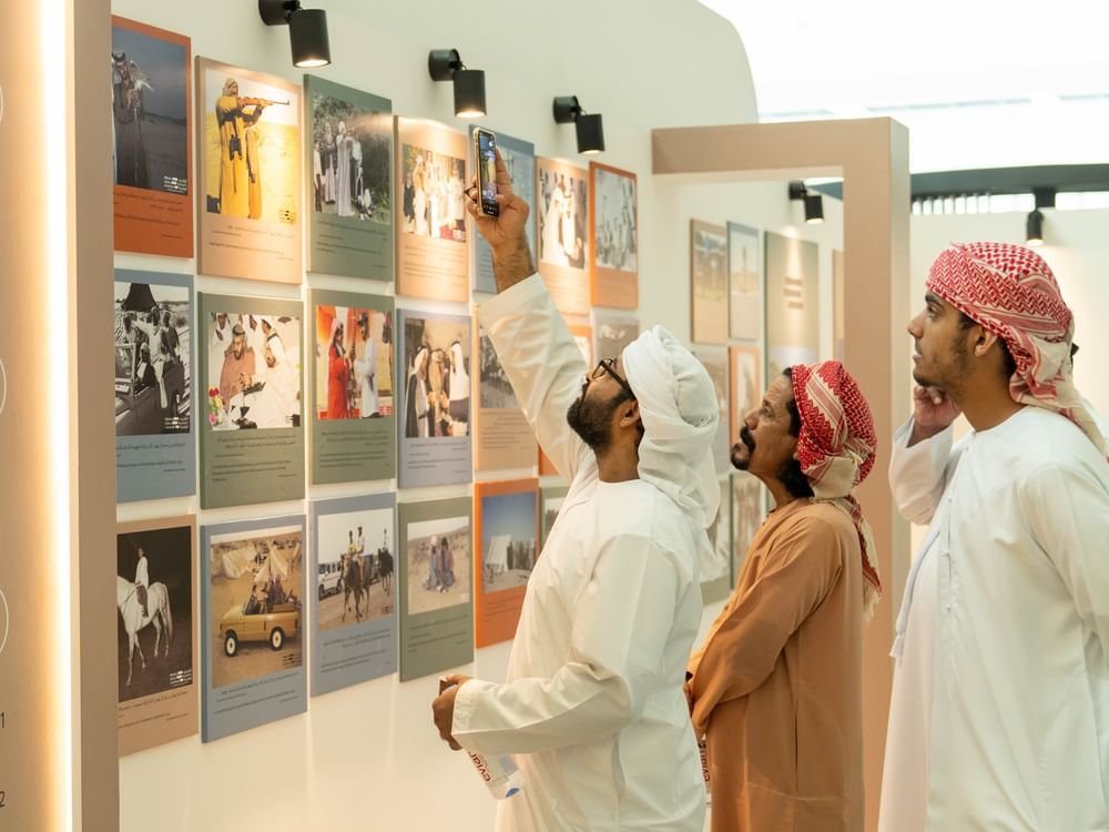 الأرشيف والمكتبة الوطنية يشارك في معرض الصيد والفروسية 1 الأرشيف والمكتبة الوطنية يشارك في معرض الصيد والفروسية