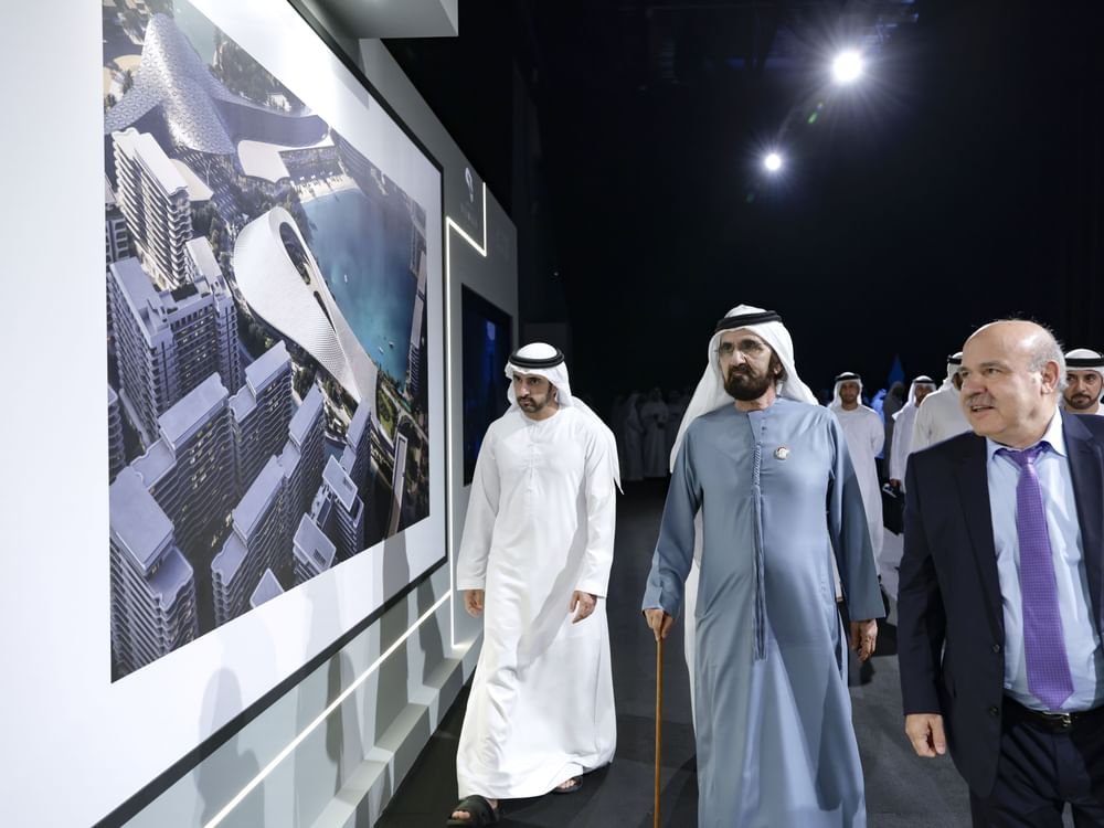 محمد بن راشد يطلع على مشروع "الحي الثقافي" في دبي الجنوب 1 محمد بن راشد يطلع على مشروع "الحي الثقافي" في دبي الجنوب