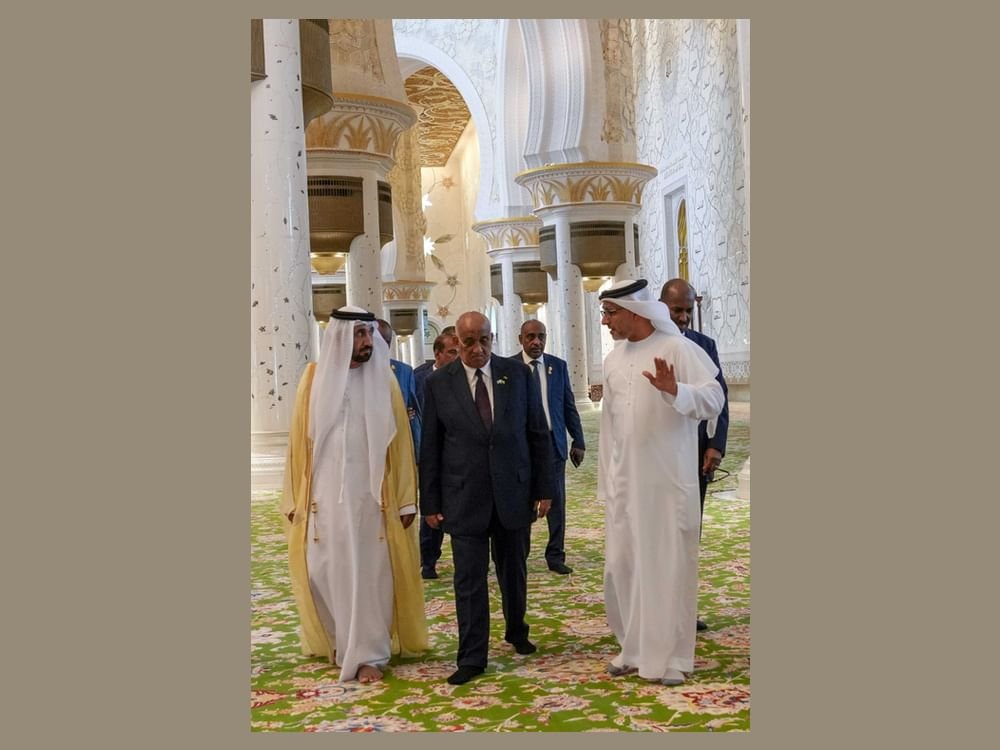 رئيس مجلس النواب في جيبوتي يزور جامع الشيخ زايد الكبير 1 رئيس مجلس النواب في جيبوتي يزور جامع الشيخ زايد الكبير