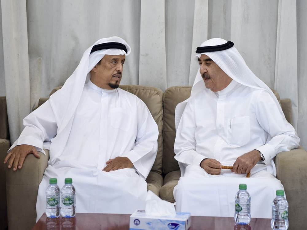 حاكم أم القيوين يتقبل تعازي ضاحي خلفان في وفاة عبدالله بن أحمد المعلا 1 حاكم أم القيوين يتقبل تعازي ضاحي خلفان في وفاة عبدالله بن أحمد المعلا