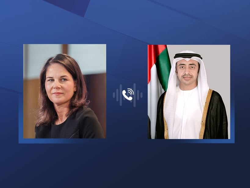 عبدالله بن زايد ووزيرة خارجية ألمانيا يبحثان هاتفيا علاقات التعاون والشراكة بين البلدين 1 عبدالله بن زايد ووزيرة خارجية ألمانيا يبحثان هاتفيا علاقات التعاون والشراكة بين البلدين