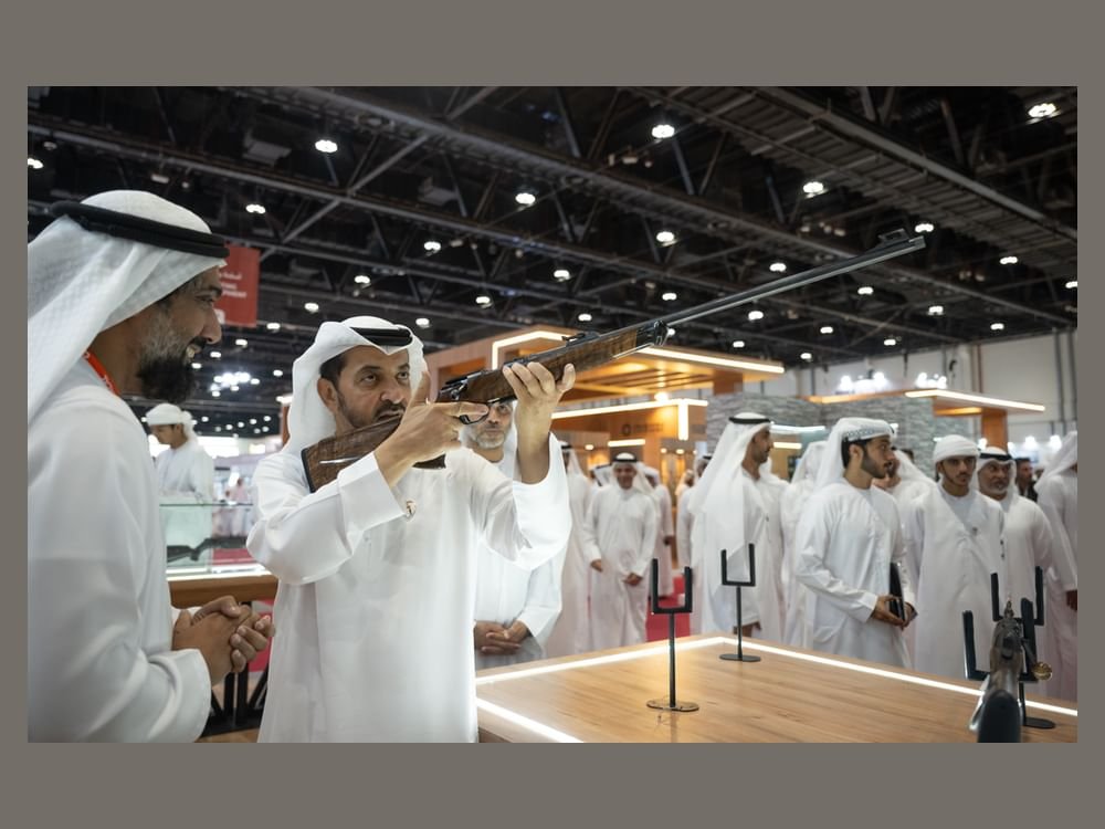 حمدان بن زايد يزور معرض أبوظبي الدولي للصيد والفروسية 2024 1 حمدان بن زايد يزور معرض أبوظبي الدولي للصيد والفروسية 2024