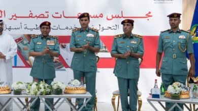 شرطة رأس الخيمة تدعم توجهات الحكومة بـ "تصفير البيروقراطية