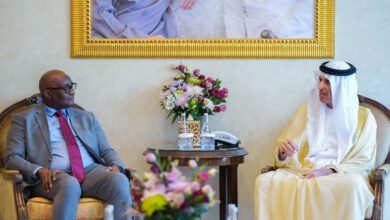 سعود بن صقر يستقبل عدداً من سفراء الدول الأفريقية