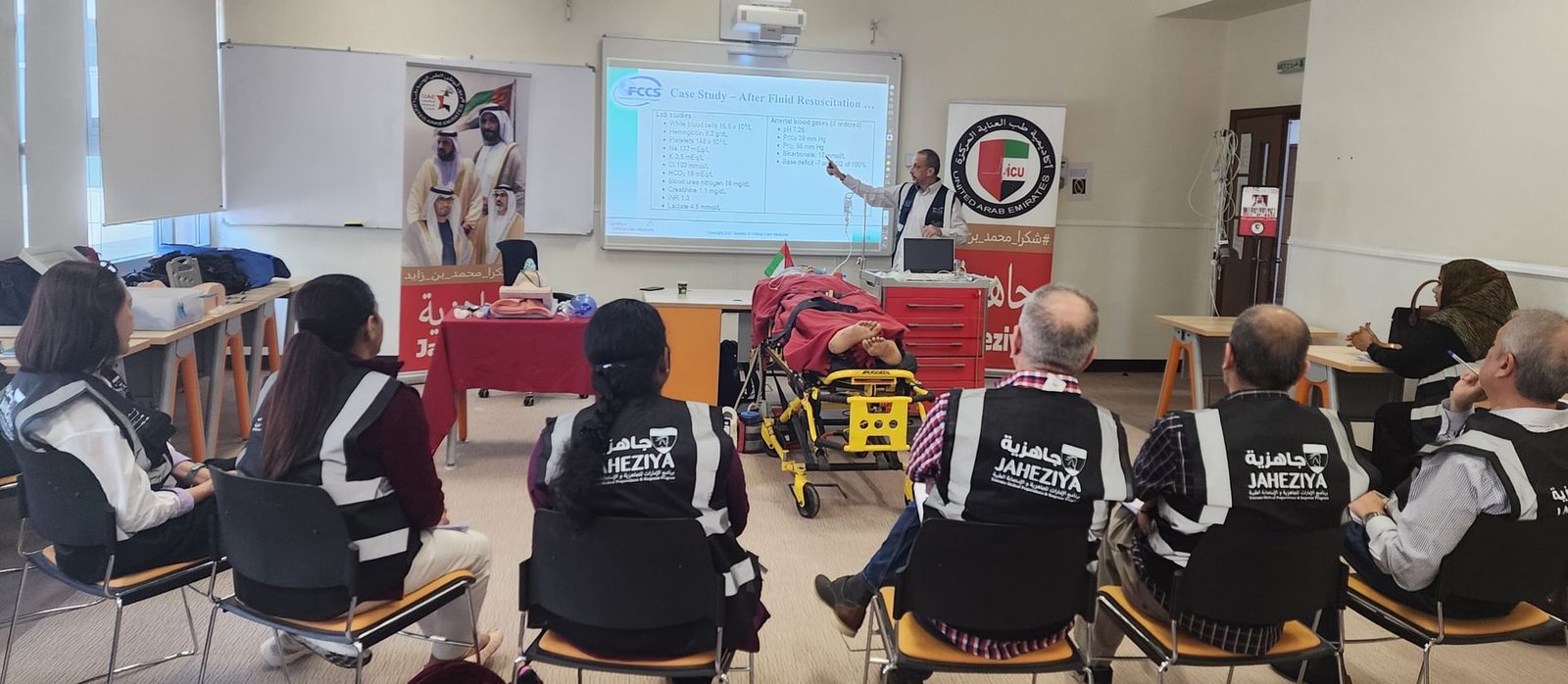 "جاهزية" ينجز تدريب 15 ألفاً من كوادر فرق الطوارئ الطبية 1 "جاهزية" ينجز تدريب 15 ألفاً من كوادر فرق الطوارئ الطبية