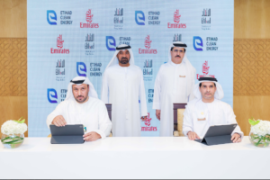 شركة الاتحاد لتطوير الطاقة النظيفة تتعاون مع طيران الإمارات لتنفيذ مشروع الطاقة الشمسية الكهروضوئية في مركز طيران الإمارات الهندسي