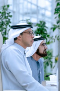 محمد بن راشد يترأس اجتماعاً لمجلس الوزراء في منطقة المرموم بدبي