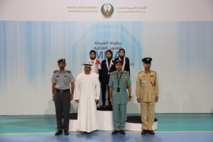 شرطة أبوظبي تحصد درع الشرطة للفنون القتالية