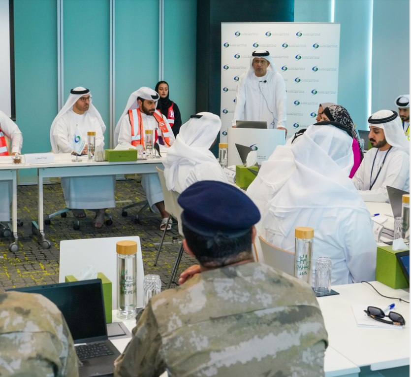 هيئة البيئة – أبوظبي تنفِّذ تمريناً لتعزيز جهود حماية المياه البحرية 1 هيئة البيئة – أبوظبي تنفِّذ تمريناً لتعزيز جهود حماية المياه البحرية