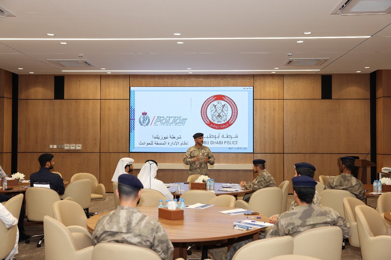 شرطة أبوظبي تنفذ ورشة حول إدارة الأحداث والحالات الطارئة 1 شرطة أبوظبي تنفذ ورشة حول إدارة الأحداث والحالات الطارئة